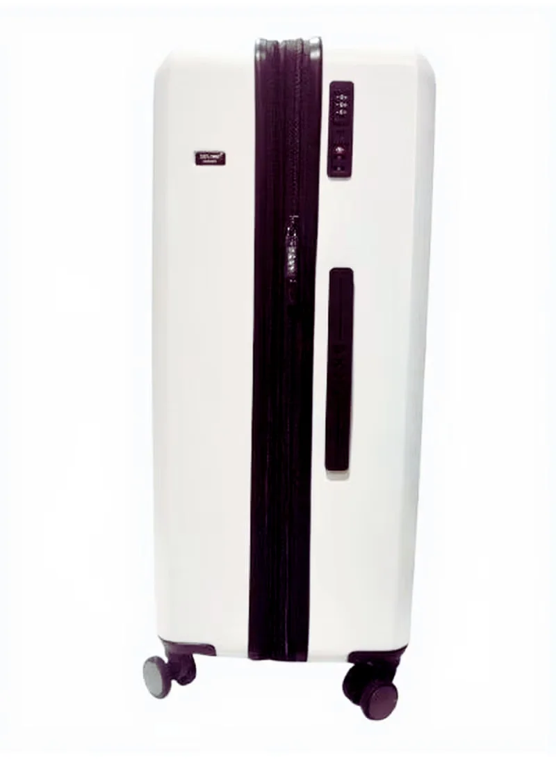 DKNY DKNY ECHO Hardside Luggage on Wheels for Unisex | Ultra Lightweight ABS on with Spinner Wheels 4 Color White